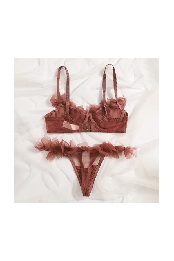 Body RéSille Bodystocking Plus sans Entrejambe sous-vêtements érotiques Advanced Pure Desire Suspender Underwear Mesh Bow Thr