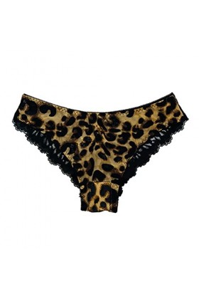 HELLORSOON Culotte Dentelle Femme,Sexy Body Maille Transparente Absorbant Culotte en Dentelle Culotte Coton