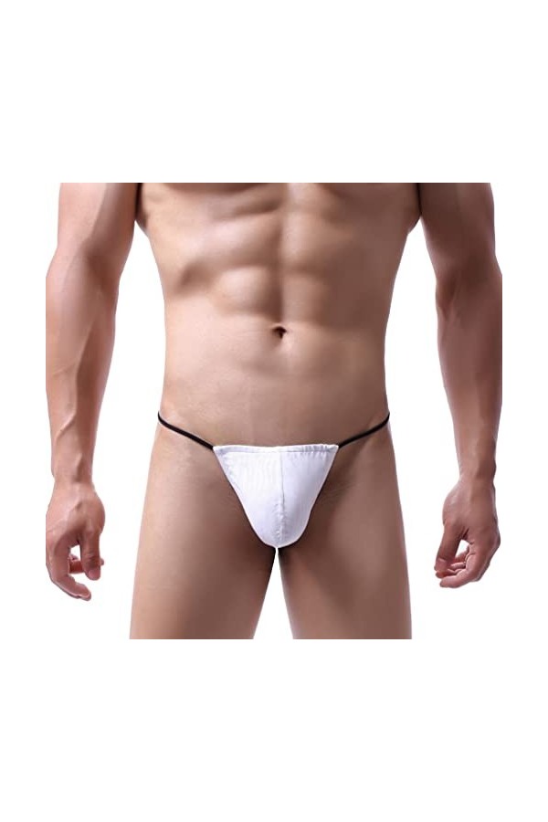 String pour Homme Hot éLastique Respirant Lingerie Slip Homme Pas Cher sans Couture Culottes Lingerie Homme éRotique Pas Cher