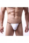 String pour Homme Hot éLastique Respirant Lingerie Slip Homme Pas Cher sans Couture Culottes Lingerie Homme éRotique Pas Cher