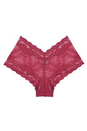 HELLORSOON String Ouvert Femme,Sexy Charmant Maille Transparente Romantique Body Lingerie Culotte Dentelle