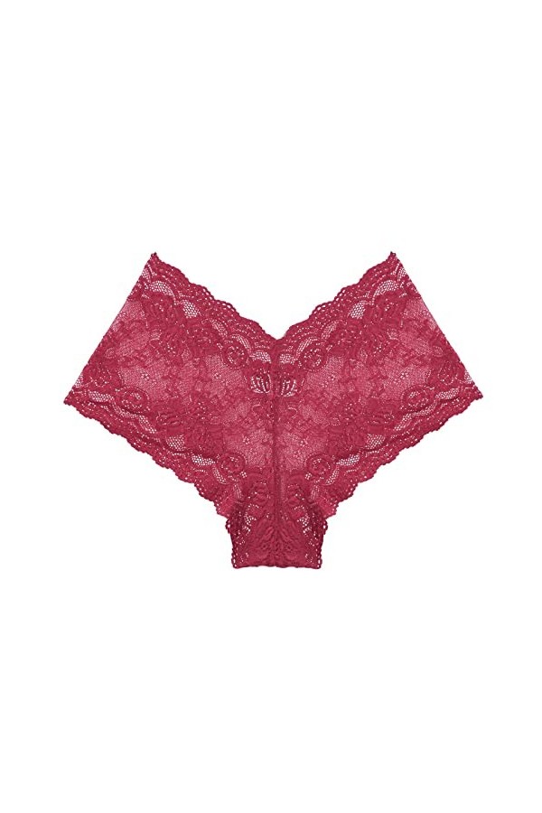 HELLORSOON String Ouvert Femme,Sexy Charmant Maille Transparente Romantique Body Lingerie Culotte Dentelle