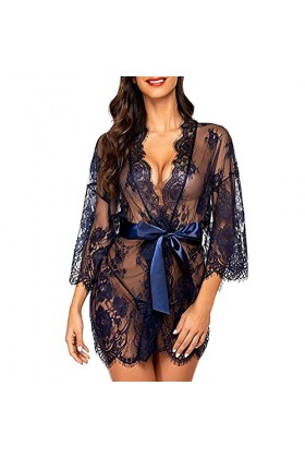 Kwatieh Tenu Sexy Coquin Femme - Saint-Valentine Nuisette Sexy Femme Chemise de Nuit Pyjama Combinaison Femme Sexy Teddy Baby