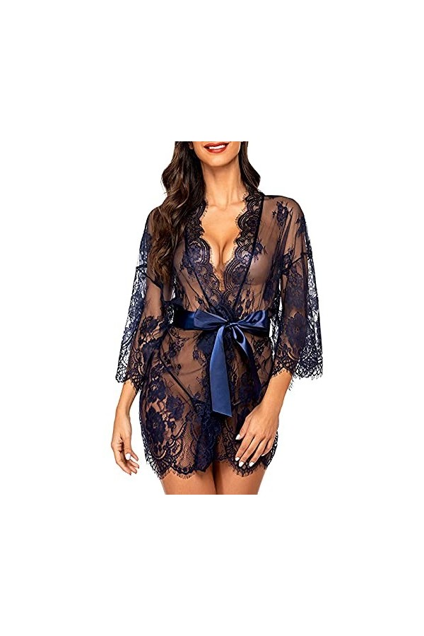 Kwatieh Tenu Sexy Coquin Femme - Saint-Valentine Nuisette Sexy Femme Chemise de Nuit Pyjama Combinaison Femme Sexy Teddy Baby