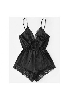 Kwatieh Souvetements Femmes Sexy - Costumes Sexy Femme Chic Et Elegant Damen Sexy Dessous Spitze Chemise De Nuit en Lingerie 