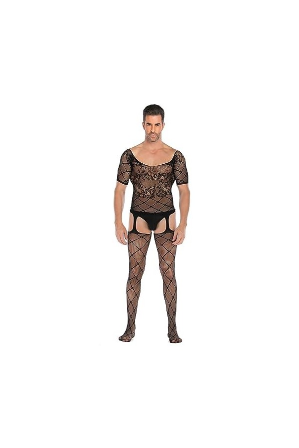 Générique Boxer Homme Maillot de Bain Sexy Briefs Thong Collants Sexy en résille pour Hommes Pantalon De Pyjama State pour Ho