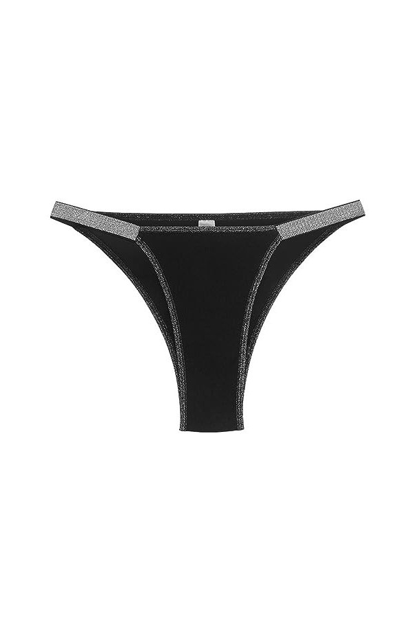 Culotte Femme Taille Haute Strass De Luxe T-String Sexy String Hip Lifting Basse Fourche Remonte Fesses Nuisettes Grandes Tai