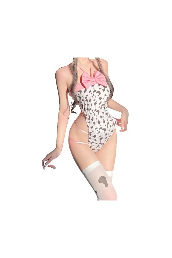 LureZone Collants sexy en soie de lait dos nu pour femme 2507black 