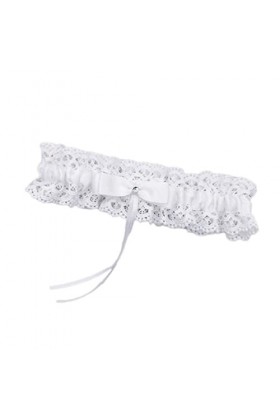 Jarretière en dentelle sexy extensible - Jarretière de mariage pour femme - Accessoires de bal de fin dannée, porte-jarretel