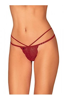 Obsessive Ivetta Thong Noir L/XL
