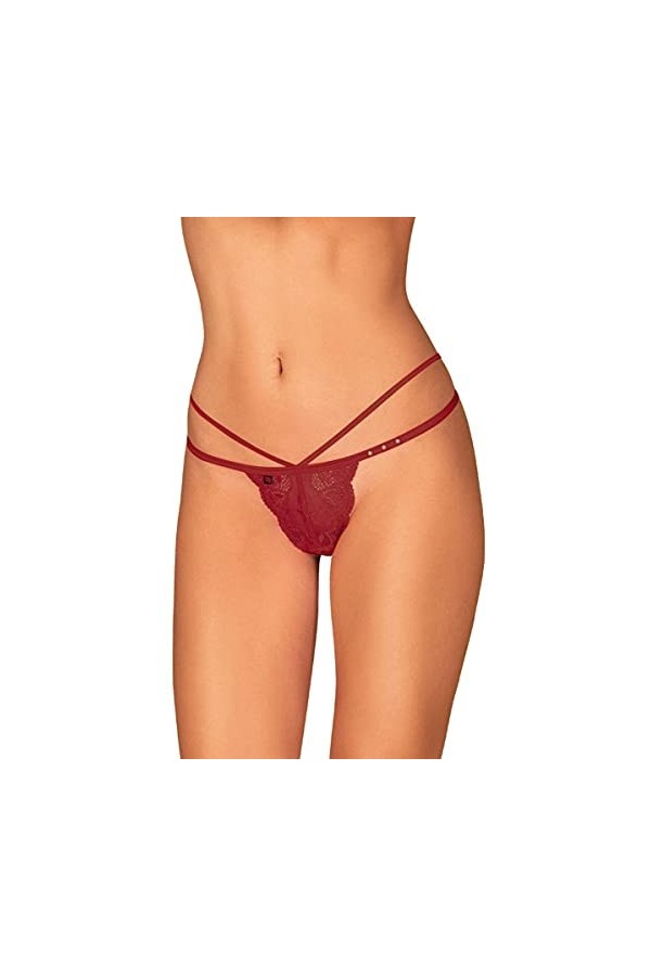 Obsessive Ivetta Thong Noir L/XL