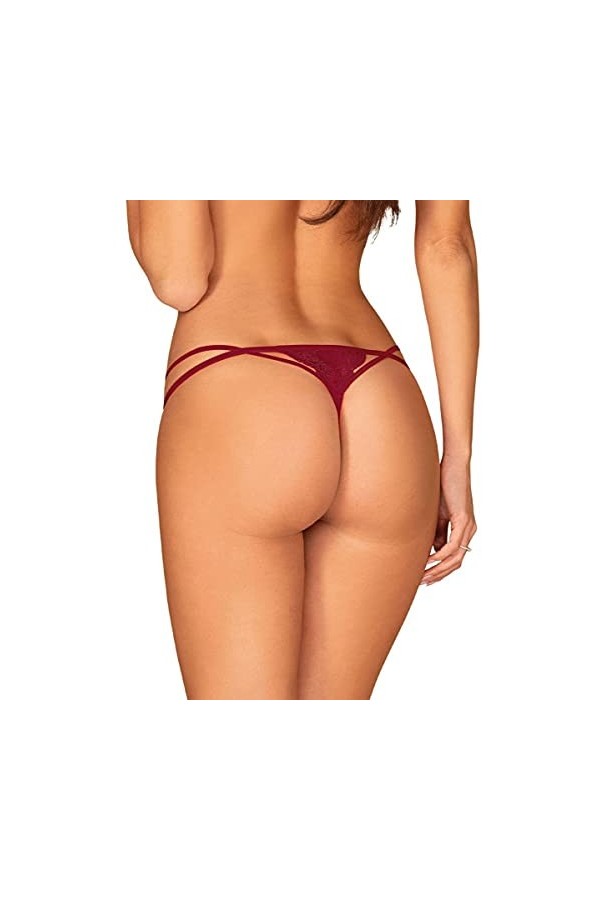Obsessive Ivetta Thong Noir L/XL