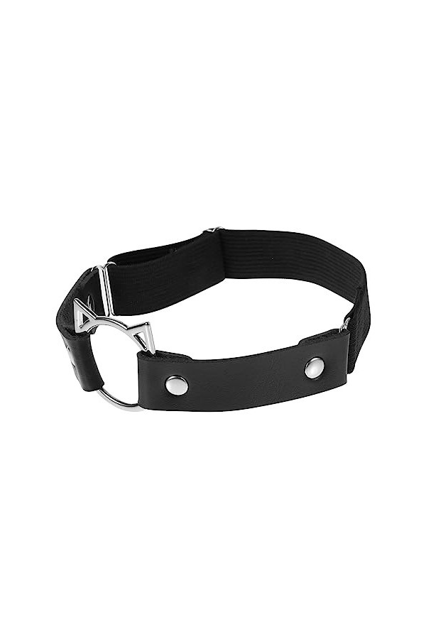 Garneck 1Pc Jarretière Col Femmes Ceinture Déclaration Ceintures pour Femmes Bas Punk Harnais Jarretière Harnais Jarretière C