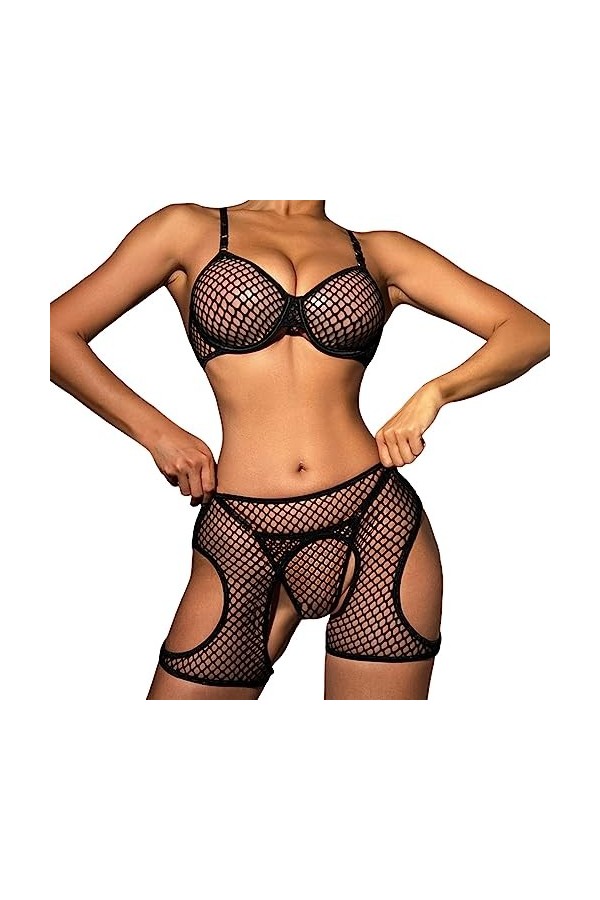 Lingerie Sexy Femme Lingerie Sexy Ensemble Sexy Lingerie Sexy en Dentelle Classique Lingerie Dentelle Mode Sexy Pyjama Linger