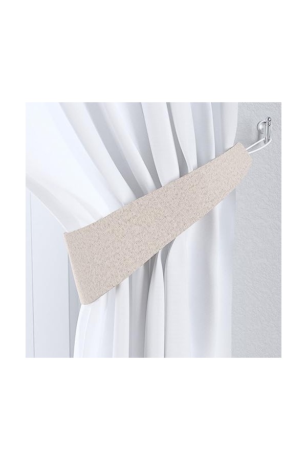 Dekoria Jarretière Victoria meringue Possibilité de coudre à la taille.