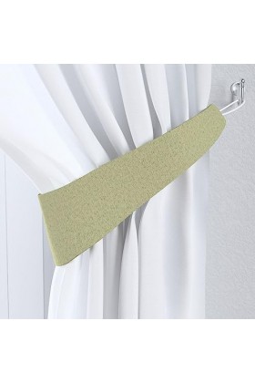 Dekoria Jarretière Victoria vert Possibilité de coudre à la taille.