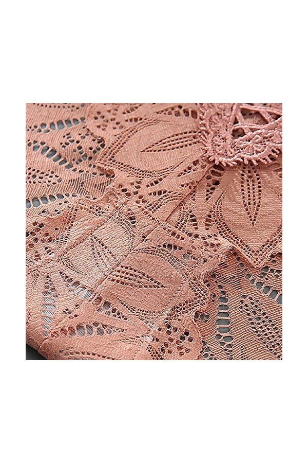 HELLORSOON String Ficelle Femme,Sexy Coquin Transparence Subtile en Soie Robe Sexy Culotte Coton