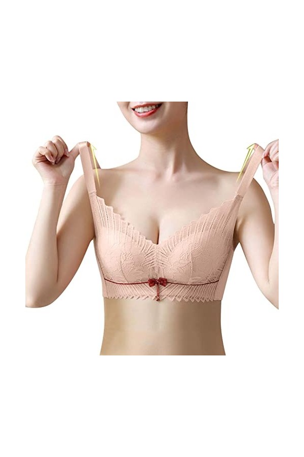 2023 New y/2/k Style Lingerie Latex de Dentelle rassemble et Ferme Le Lait auxiliaire et Les sous-vêtements réglables sont Co