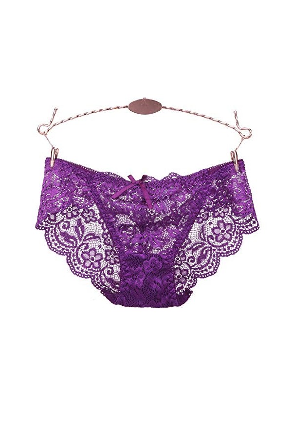 sous-Vetements Femme Ouvert Culottes Dentelle String Chic Panties Sexy Erothique Tangas Pas Cher Transparente Taille Patchwor