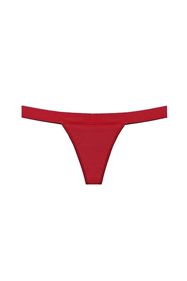 Dorjuli String pour femme - Dentelle sexy - Culotte hipster - Lingerie - Culotte de nuit - Culotte transparente - Micro slip 