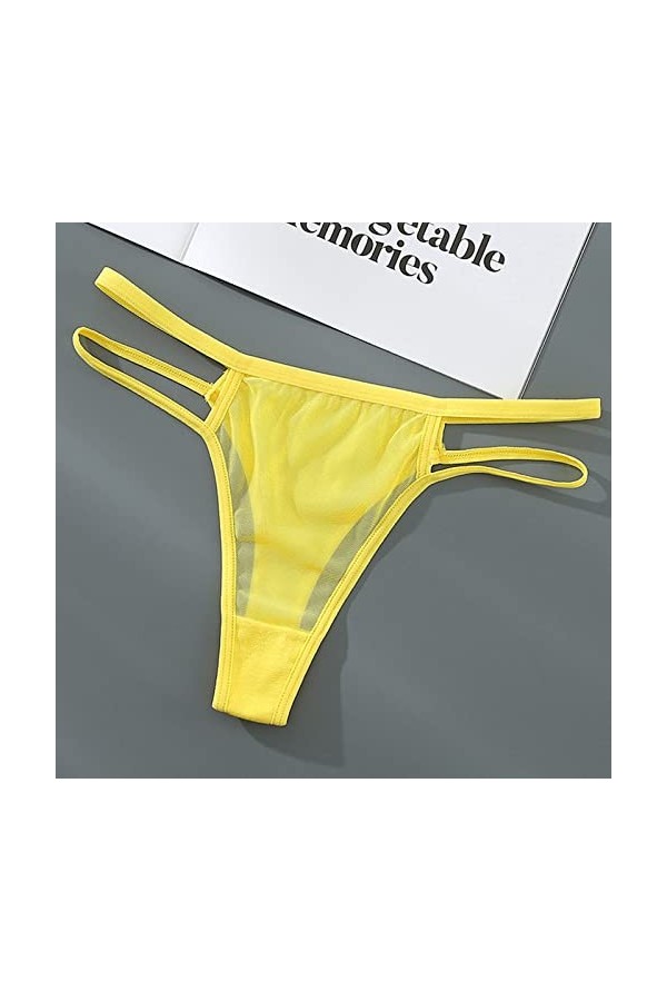 Lingerie pour femme - Sous-vêtements de nuit sexy - Sous-vêtements pour femme - Sous-vêtements de nuit - Hipster - Stretch - 