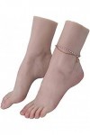 Modèle de pied de jouet de fille de modèle de pied de fille de modèle de corps humain grandeur nature - modèle daffichage de