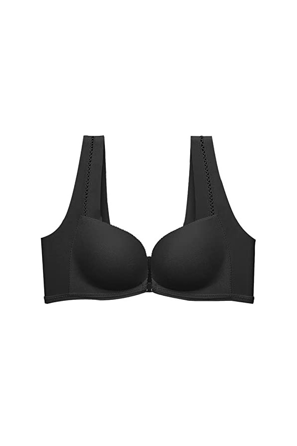 Zannycn Soutien-gorge pour femme Flex Smart Brassière push-up Sport Brassière grande poitrine classique confortable stretch B