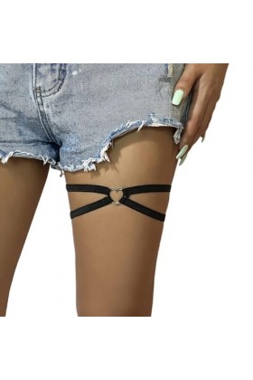 Punk Double Couche Cuisse Chaîne Jambe Corps Chaîne Harnais Gothique Jambe Jarretière Mode Plage Club Fête Corps Fournitures 