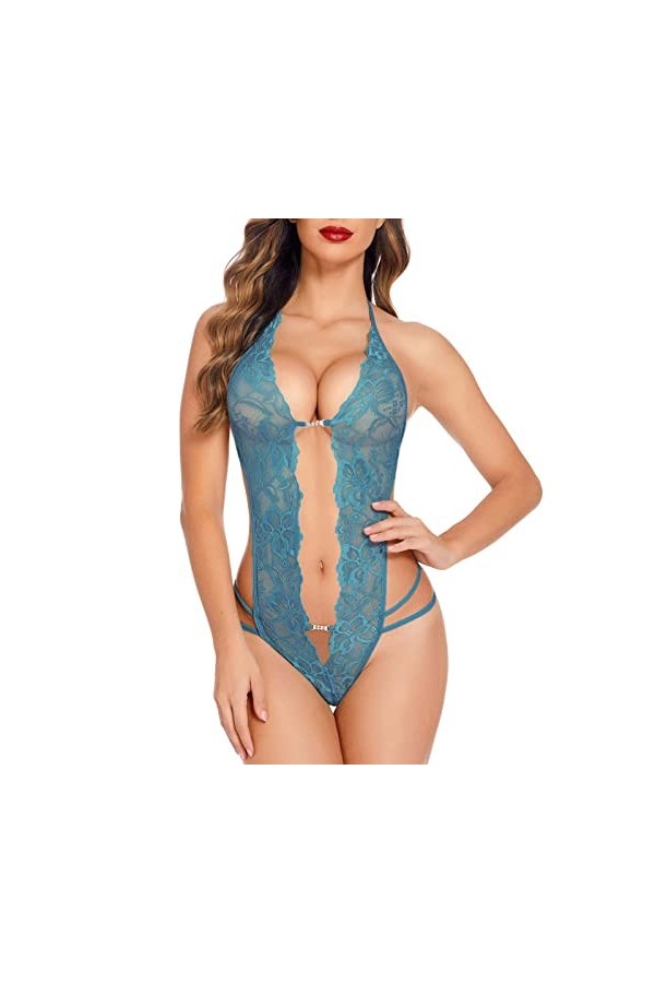 Lingerie Femme Nuisette Transparente Ouvert Slip Ouverte Erotique Hard Érotique Lingeries Secret Body Vetements Grande Culott