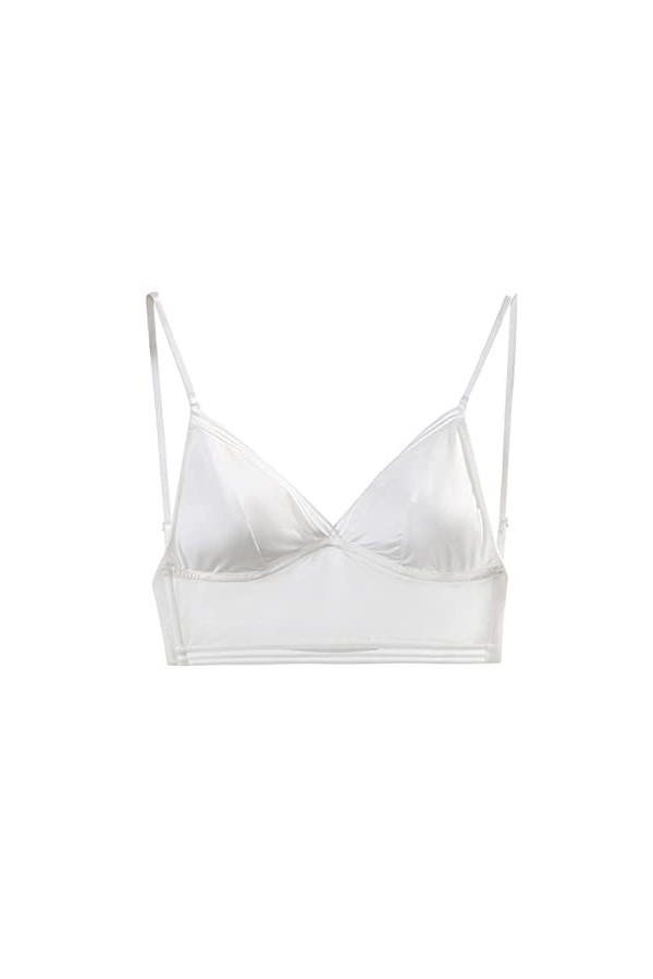 2023 New y20k Style Lingerie Femmes sans Anneau en Acier sous-vêtements français Sexy Dos Ouvert Beau Dos en Forme de U Souti