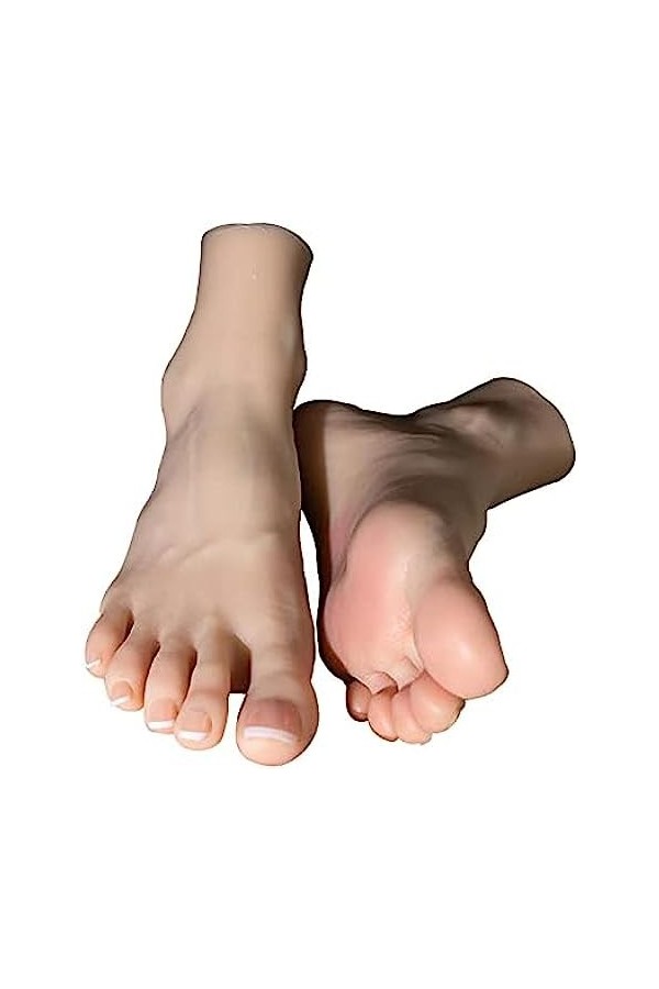 Silicone grandeur nature femme Mannequin pied Art croquis fétiches pour hommes plus réaliste adapté à laffichage de chaussur