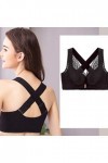 Ensemble Lingerie Robuste Soutien-Gorge de Levage de Posture Extra-élastique avec Fermeture à lavant pour Femmes Lingerie Se