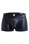 Générique String Homme Sexy Slip Thong Imitation Sexy Mens Pants Laque sous-vêtements en Cuir bagues en Cuir Simples Sexy Hom