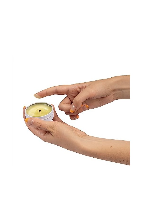 AMORELIE Care - Bougie de massage érotique Vanille & Bois de santal 43 ml 