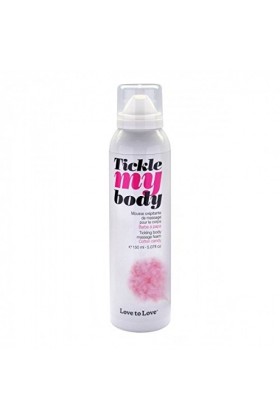 Tickle my Body Mousse de massage Coton Candy