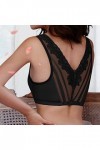 Brassière Femme Sexy Soutien-Gorge Sexy à Ouverture Frontale pour Poitrine Petite et Charnue Effet de Rassemblement et Mainti