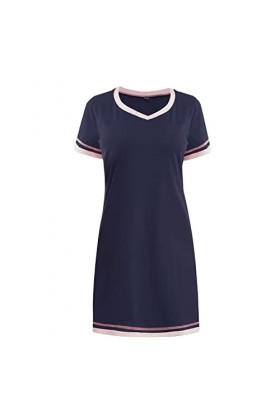 Briskorry Nuisette Femme Sexy Chemise de Nuit Col V sans Manches Dentelle Spaghetti Strap Femmes Nuisettes pour Femme Sexy Li