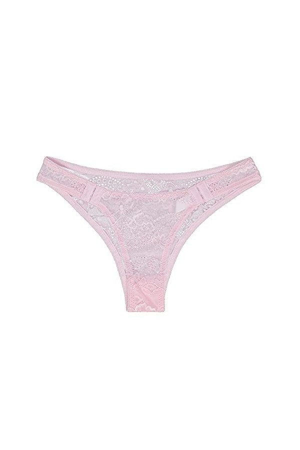 HELLORSOON String Ficelle Femme,Sexy Body Ouvertures Provocantes Séduisant String en Dentelle Culotte Coton