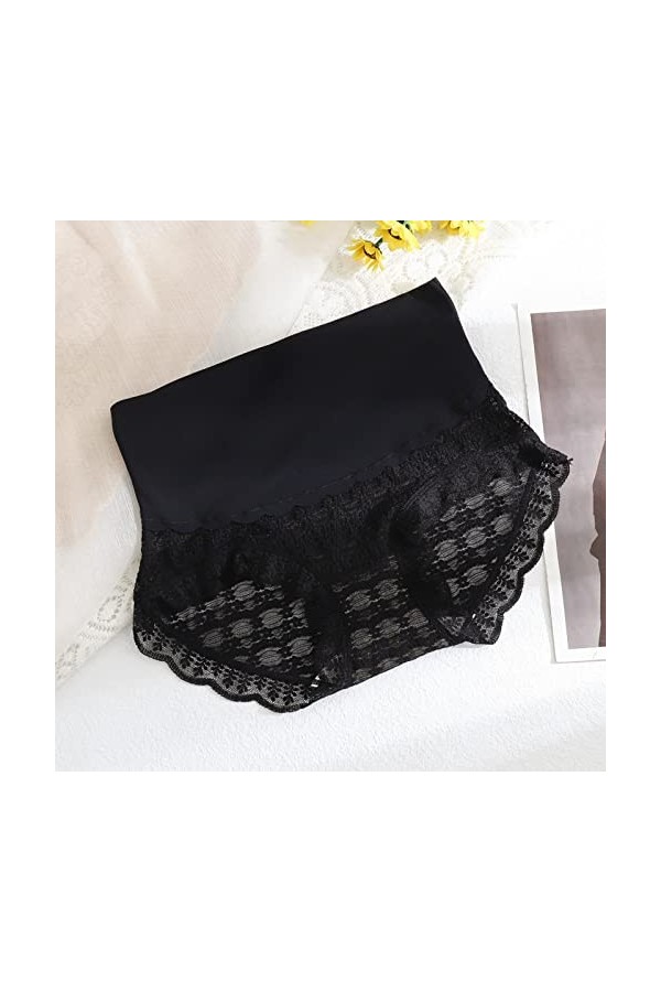 HELLORSOON String Dentelle Femme,Sexy Dentelle Ficelles Charmantes sans Couture Culotte en Dentelle Culotte éChancréE