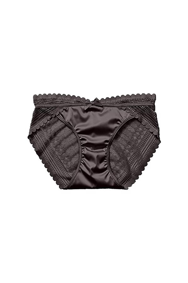 HELLORSOON String Dentelle Femme,Sexy Féminin Ficelles Charmantes Tendre String en Dentelle Culotte Dentelle
