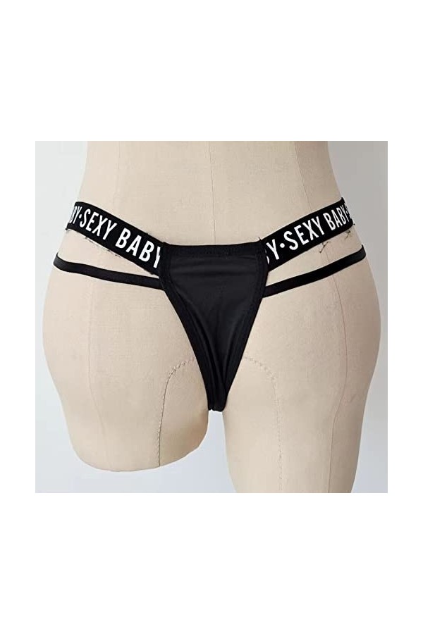 HELLORSOON String Ouvert Femme,Sexy Séduction Ficelles Charmantes sans Couture Culotte en Dentelle Culotte Dentelle