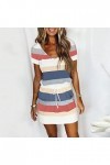 Mini Jupe Courte Sexy Transparente Rouge Casual Loose Vest Dress Polyester Parfait pour Les Jours dété à Venir Party Young P