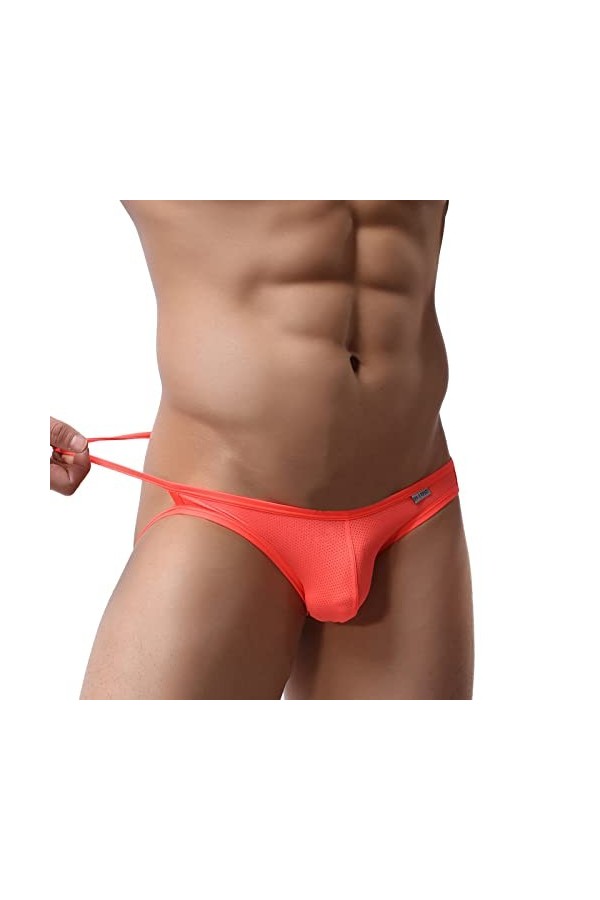 MACIUM sous-vêtements pour Hommes Bikini Culotte sous-vêtements pour Hommes Élastique Sexy Butt Lift String pour Hommes sous-