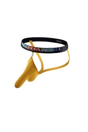 MACIUM sous-vêtements Homme Sexy sous-vêtements pour Hommes sous-vêtements Sexy Gay Nez Déléphant T Pantalon Serrure String 