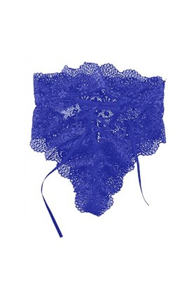 Culottes Femme Chic String Dentelle sous-Vetements Sexy Panties Ouvert Coquine Lingerie Slips Hot Erothique Thong Fendue Resp