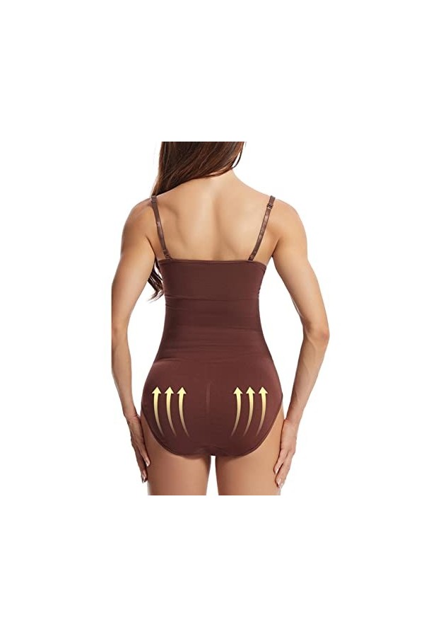 Shapewear Shorts 2023 Nouveau Femme Push up Culotte Gainante Sculptantes Tissu Respirant Confort Tanga Taille Haute Sous-vête