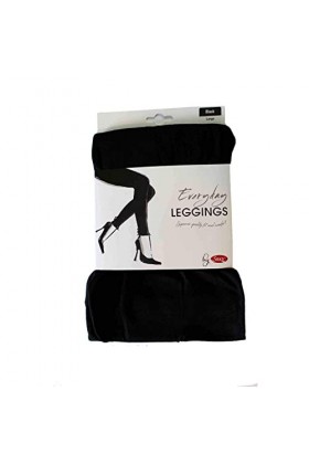 Silky Super Soft Black Leggings confortables tous les jours X-Large 
