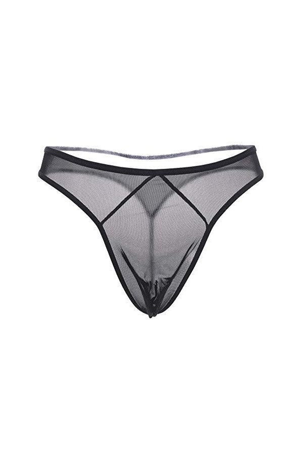 Openg Hommes Creux de Strings Hommes Érotique Culottes Respirant Culottes Couture Respirant Sexy Lingerie pour Hommes Stretch