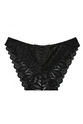 HELLORSOON String Ficelle Femme,Sexy Coquin Transparence Subtile en Soie Robe Sexy Culotte Coton