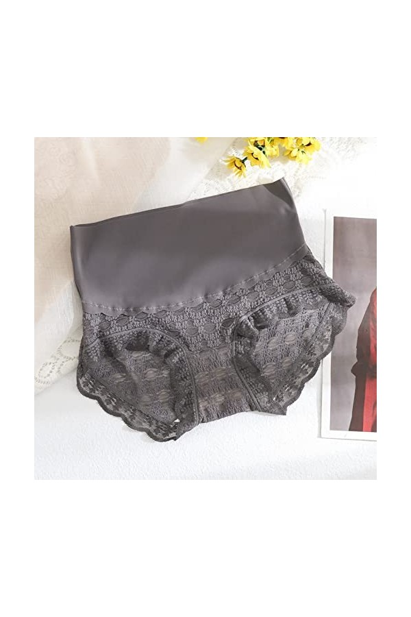 HELLORSOON String Dentelle Femme,Sexy Dentelle Ficelles Charmantes sans Couture Culotte en Dentelle Culotte éChancréE